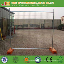 Galvanized Temporary Fence with Plastic Base Made in China